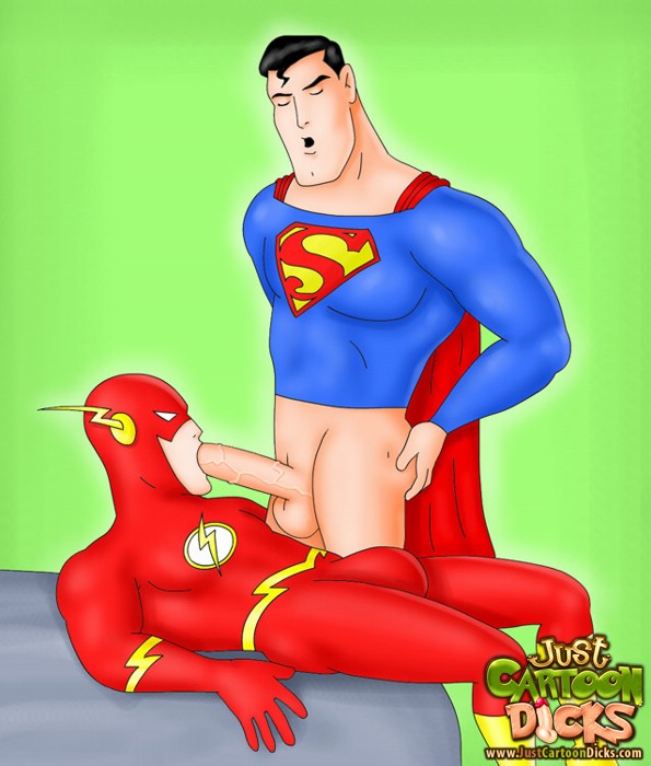 Supermen not only save people, but also hip - Cartoon Sex - Picture 2