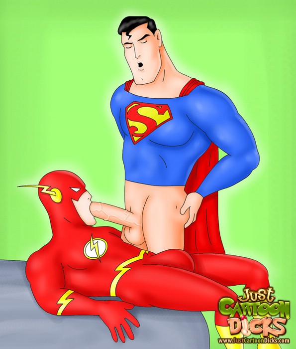 Cartoon Sex Flash - The Superman is that much powerful and sweet - Cartoon Sex - Picture 2