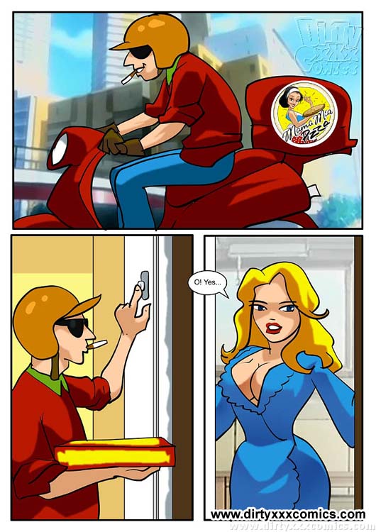 Housewife Toon Porn - Porn cartoons. Pizza guy get lucky fucking - XXX Dessert ...