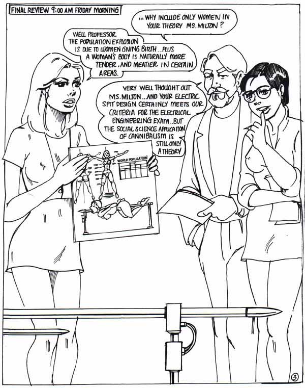 Cartoonporn. Professor and dean fuck and ro - XXX Dessert - Picture 2