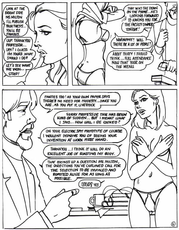 Cartoonporn. Professor and dean fuck and ro - XXX Dessert - Picture 5
