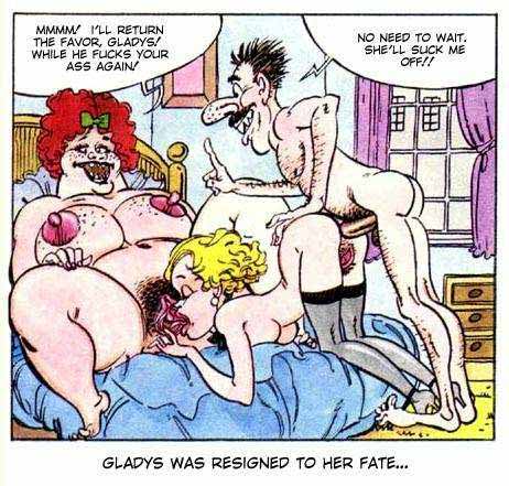 Cartoon porn comics. Hot fucking adventures - XXX Dessert - Picture 5