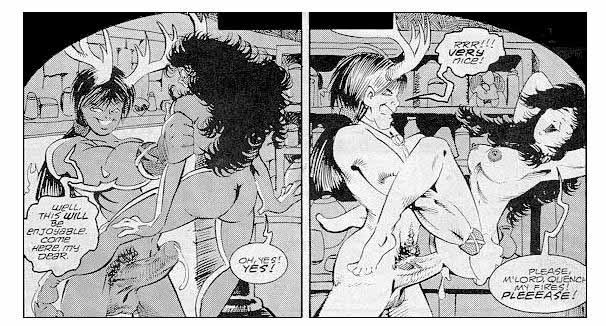 Comics porn. Nude witch. - XXX Dessert - Picture 5