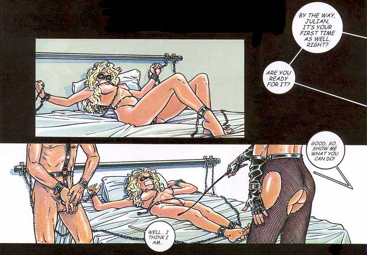 Comics porn. Bondage games. - XXX Dessert - Picture 5