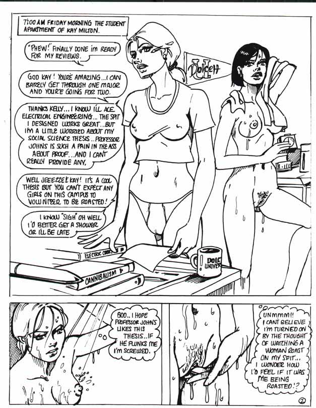 Toon porn comic. Professor and dean fuck an - XXX Dessert - Picture 1