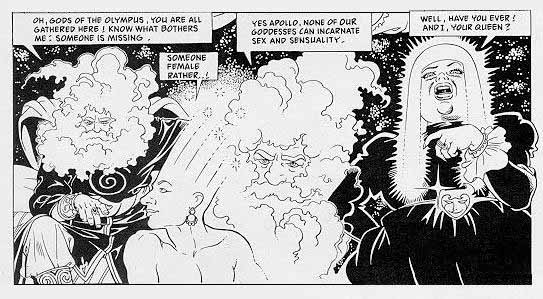 Sexy comics. Gods of Olympus search a girl  - XXX Dessert - Picture 1