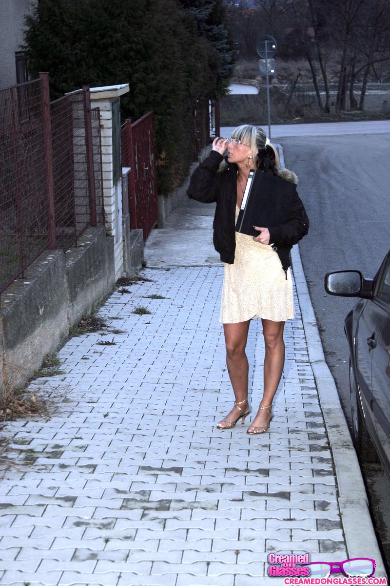 Suck dick. Blonde secretary handles three o - XXX Dessert - Picture 1