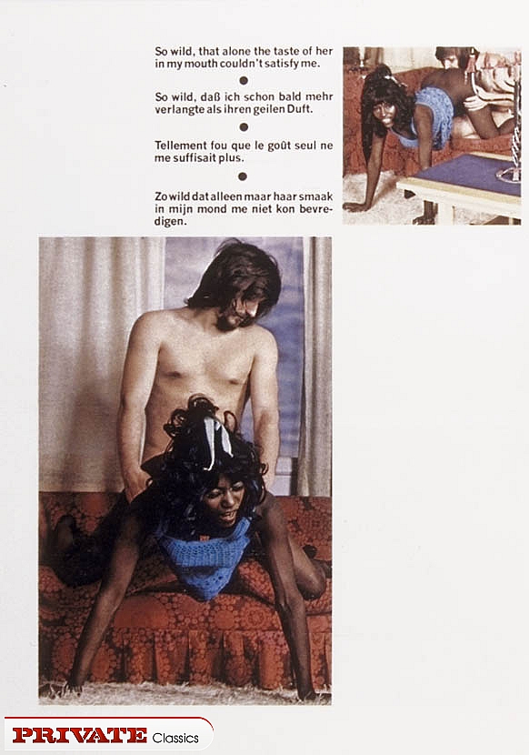 Retro pussy. Stunning seventies ebony babe  - XXX Dessert - Picture 7