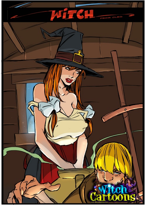 Cartoonporn. Priest gets laid by witch. - Picture 1