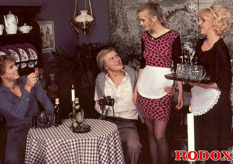 Hairy twat. Vintage maids and a hot stud in - XXX Dessert - Picture 3