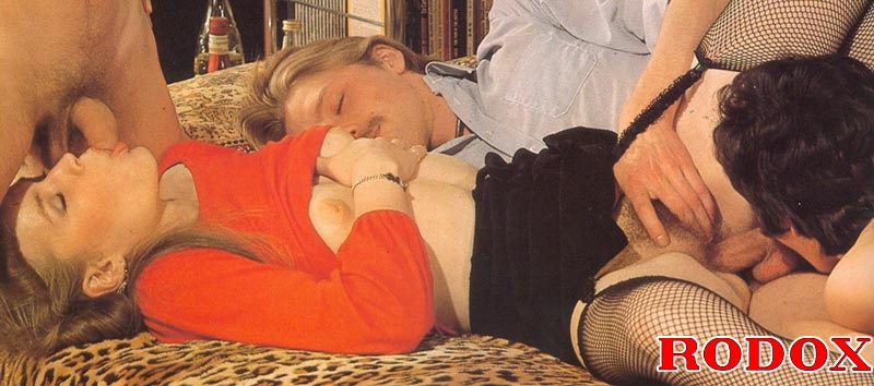 Hairy pussy. Two naughty seventies couples  - XXX Dessert - Picture 12