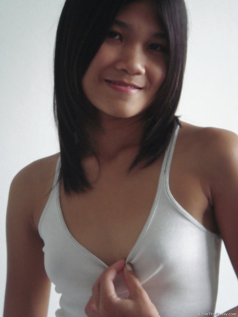 Brunette Shaved Thai Pussy - PornPicturesHQ.com