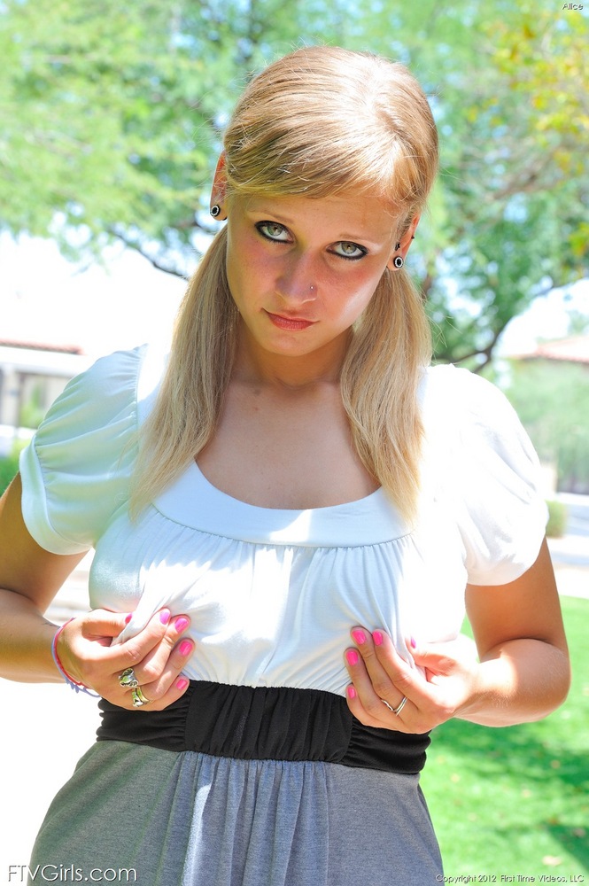 Blonde skirt teen - XXX Dessert - Picture 6