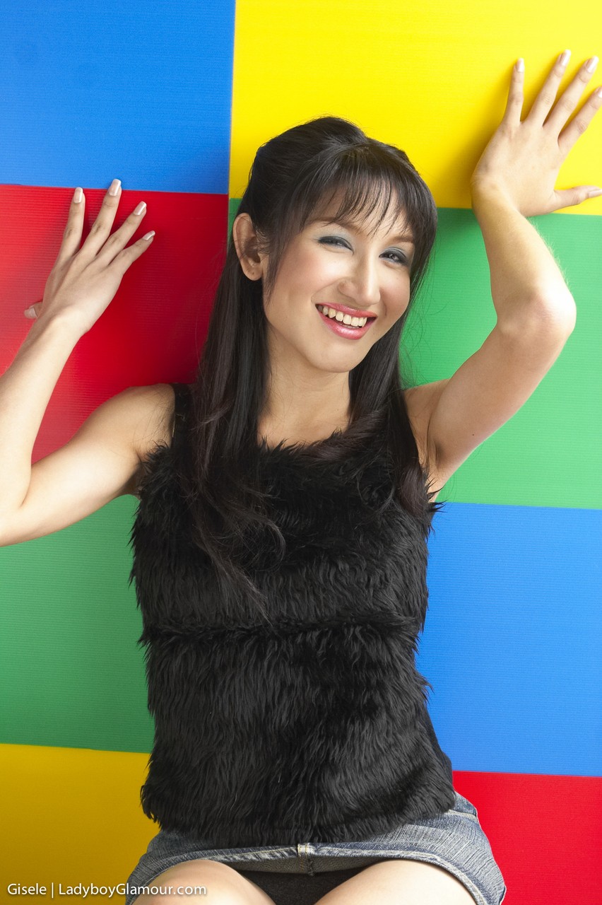 Asian transsexual skirt - XXX Dessert - Picture 3