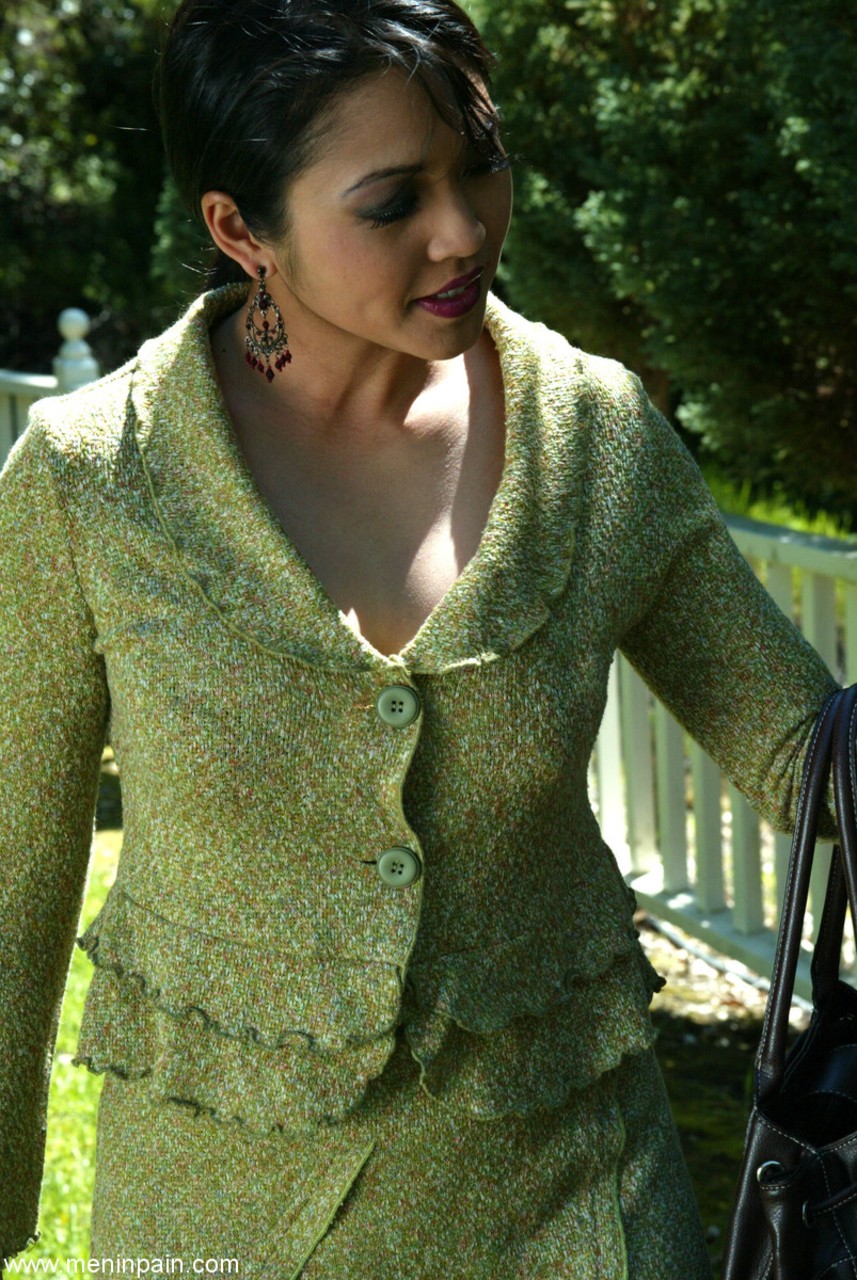 Smoking asian blonde - XXXonXXX - Pic 4