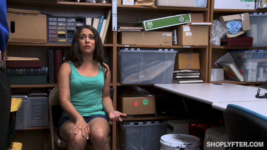 Two store police fucking with a sexy shopli - XXX Dessert - Picture 1