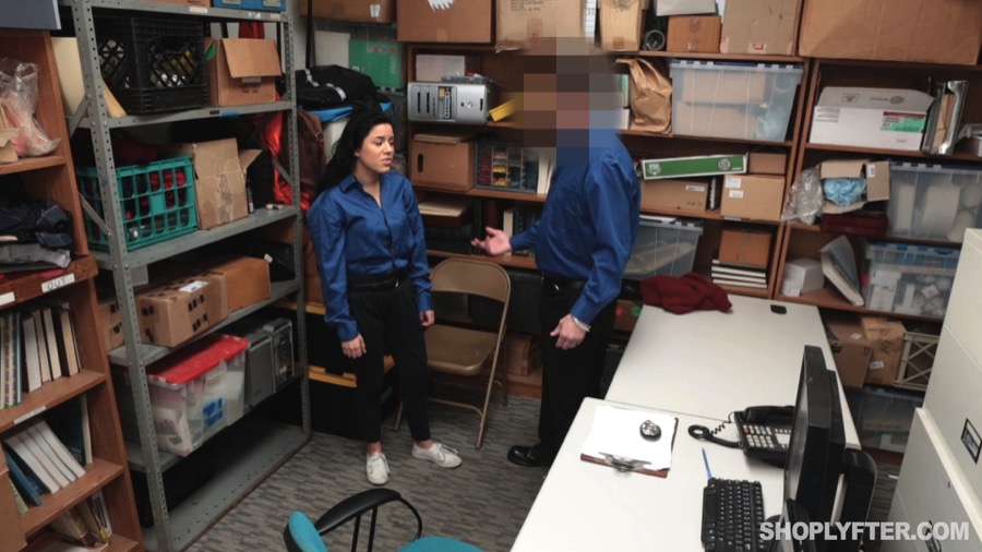 Kinky sex for a thieving dame with big boob - XXX Dessert - Picture 6