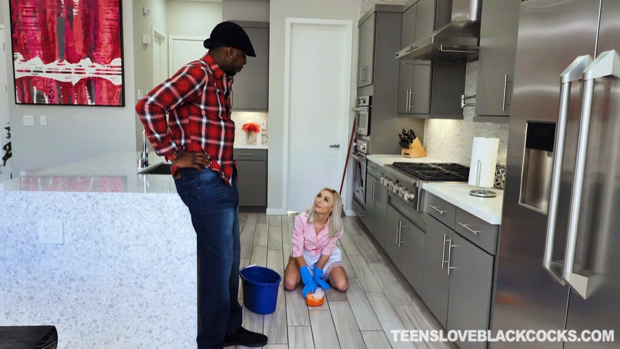 Hot shower sex for teen and hung black man - XXX Dessert - Picture 4