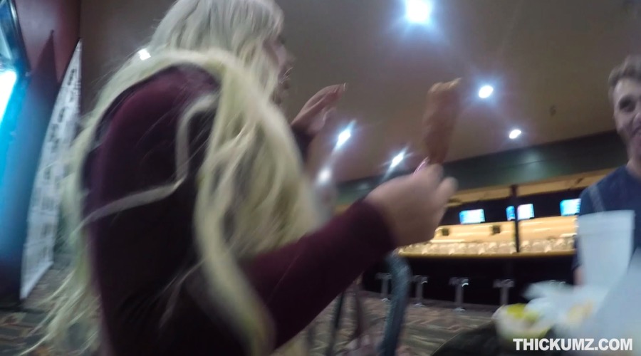 Bowling date ends with tan PAWG getting dic - XXX Dessert - Picture 2