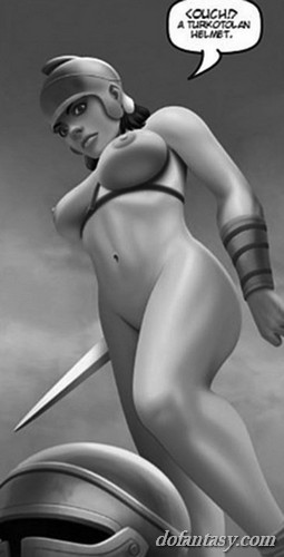 Excited hottie finds a knight’s - BDSM Art Collection - Pic 1