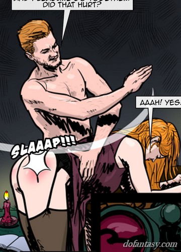 Gorgeous slave’s ass slapped so - BDSM Art Collection - Pic 1