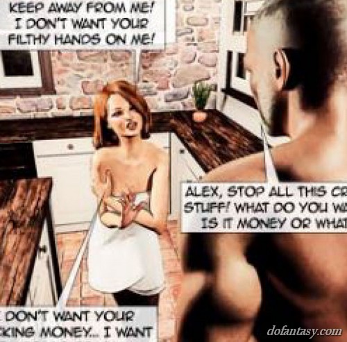Guy shocked at girl’s accusations - BDSM Art Collection - Pic 1