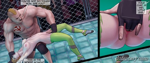 Lady wrestler’s fingering and - BDSM Art Collection - Pic 1