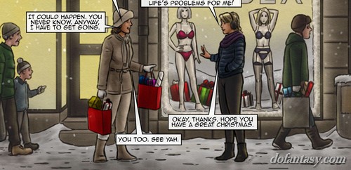 Christmas adventure for hot blonde - BDSM Art Collection - Pic 4
