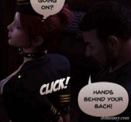 Pretty ginger girl bound and fingered - BDSM Art Collection - Pic 2
