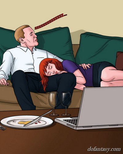 Cute redhead chick deep throated with - BDSM Art Collection - Pic 4
