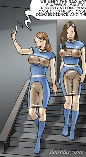 Mistress and female slave in sexy - BDSM Art Collection - Pic 4