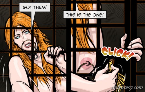 Ginger busty female slave manages to - BDSM Art Collection - Pic 4