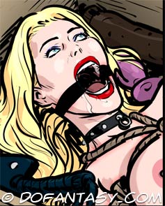 Humiliated teen female slaves serve - BDSM Art Collection - Pic 5