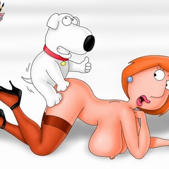 Cartoons porno. Family Guy gets bitches. - Picture 3