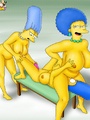 Sex comics. Adult Simpsons toons. - Picture 1