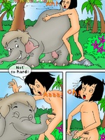 Toon porn comic. Mowgli's sex adventures.