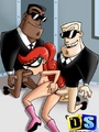 Free toon porn. Orgy with Johnny Test. - Picture 1