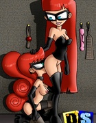 Free toon porn. Orgy with Johnny Test.