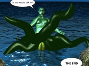 Sex 3d. Mermaid. Cool 3D sex comix! 3D sex story! - Picture 16