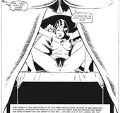 Toon sex comics. Woman gets tied up and toy fucked.