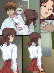 Anime sex. Two cracking anime dolls seduced and - Picture 6