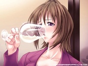 Anime porn. Crazy anime dude drinking a girl's tits - Picture 8
