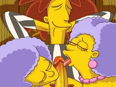 Cartoonporn. Simpsons try hardcore. - Picture 5