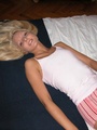 Sexy nylons. Cute blonde vicky gets tied - Picture 5