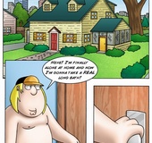 Sexy lingerie dressed toon wife going hard on huge pecker.