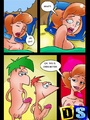 Adorable redhead toon milf sucking and - Picture 5
