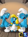 Xxx drawn porn pics of horny Smurfs - Picture 5