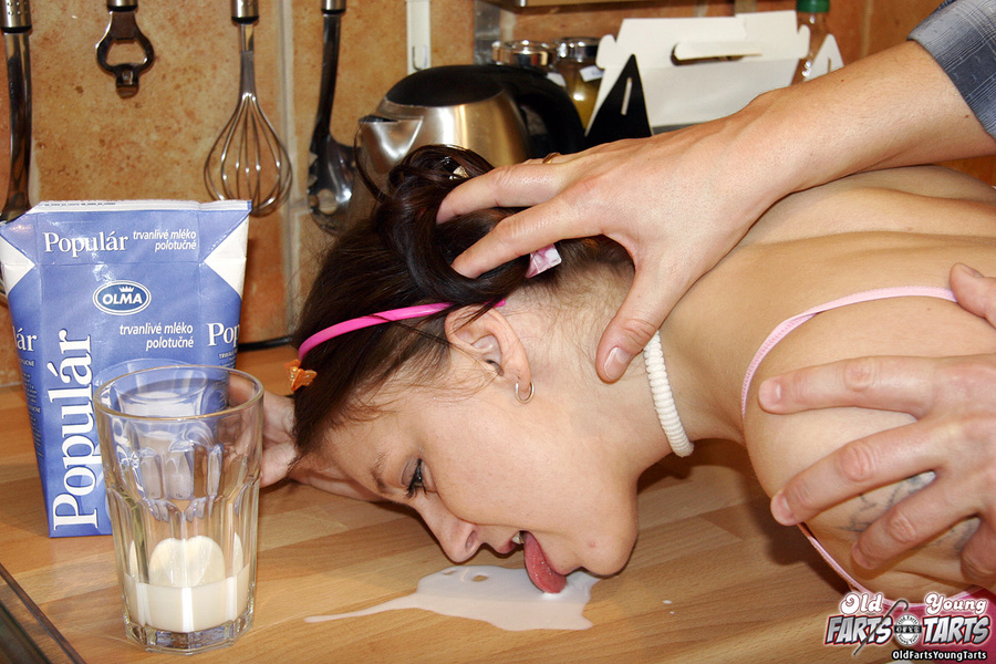 Young old porn. Cute teenie has to clean up - XXX Dessert - Picture 3