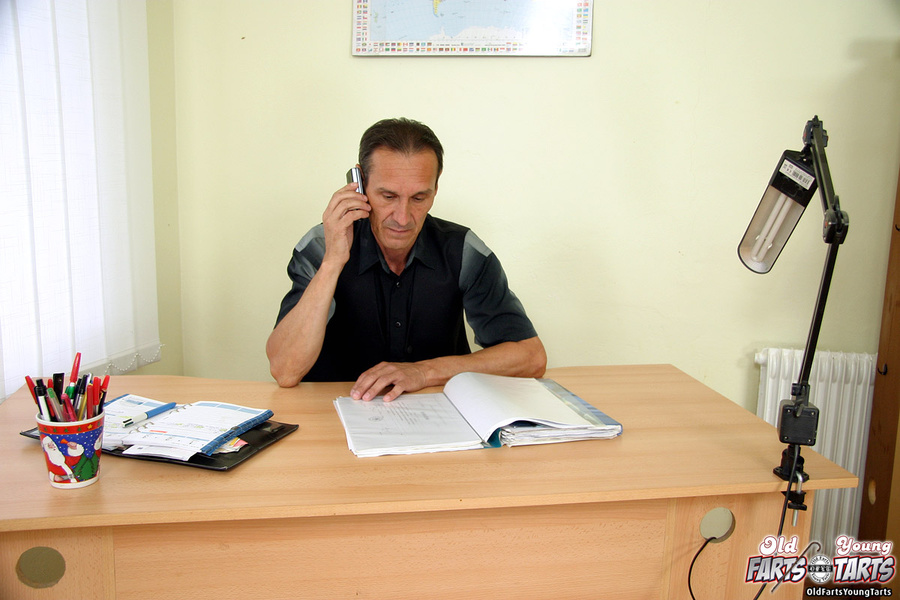 Xxx young. Senior horny teacher bangs the t - XXX Dessert - Picture 1