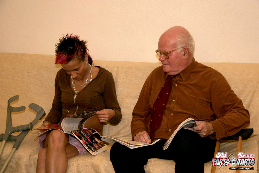 Old young adult. Old fart releases the will - XXX Dessert - Picture 4